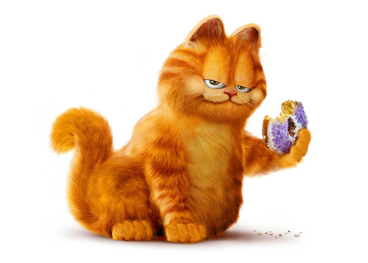 Рыжий кот Гарфилд