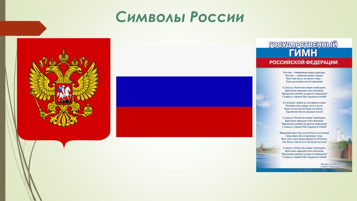 Окружающий мир 4 класс 168-174 символы России