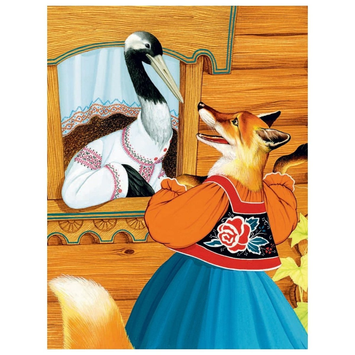 Русские сказки Зайкина избушка