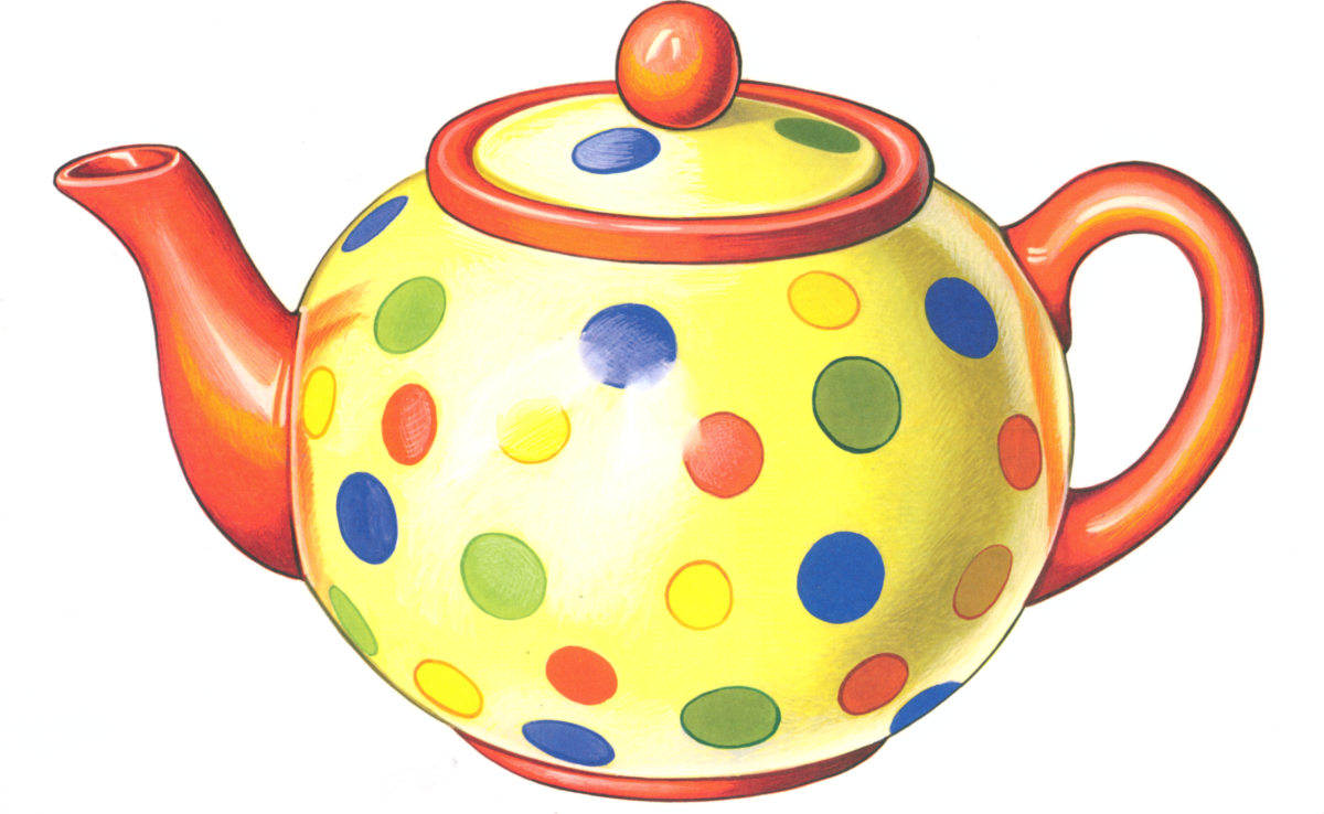 Картинка чайник для детей в детском саду