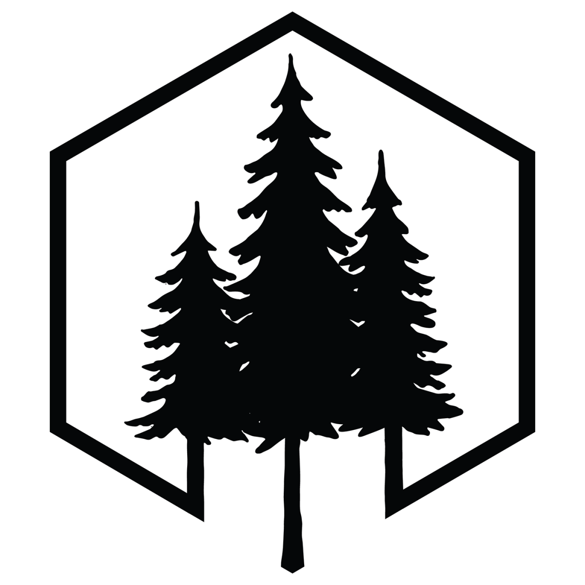Значок хвойного дерева