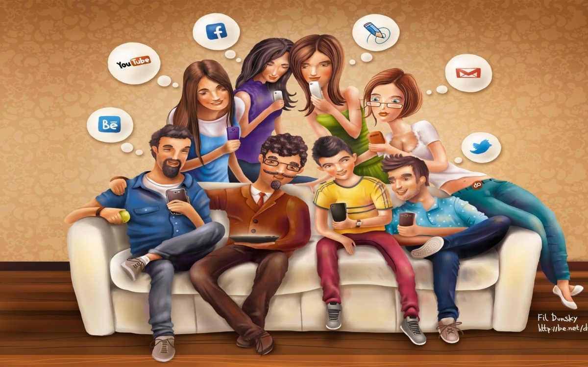 В социальных сетях