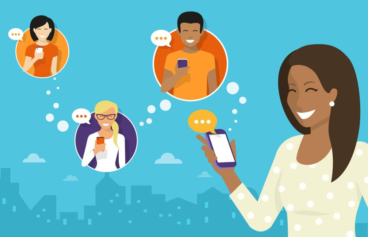 Общение через мессенджеры